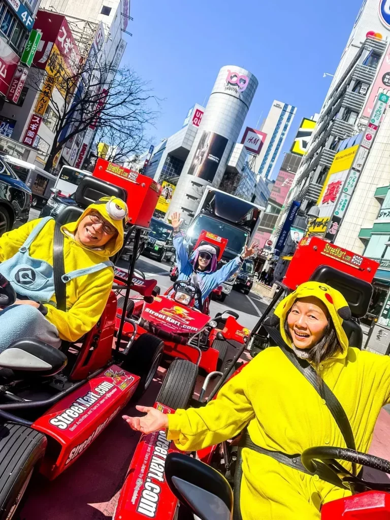 Experience Shibuya Street Karting and Create Unforgettable Memories with Your Family!